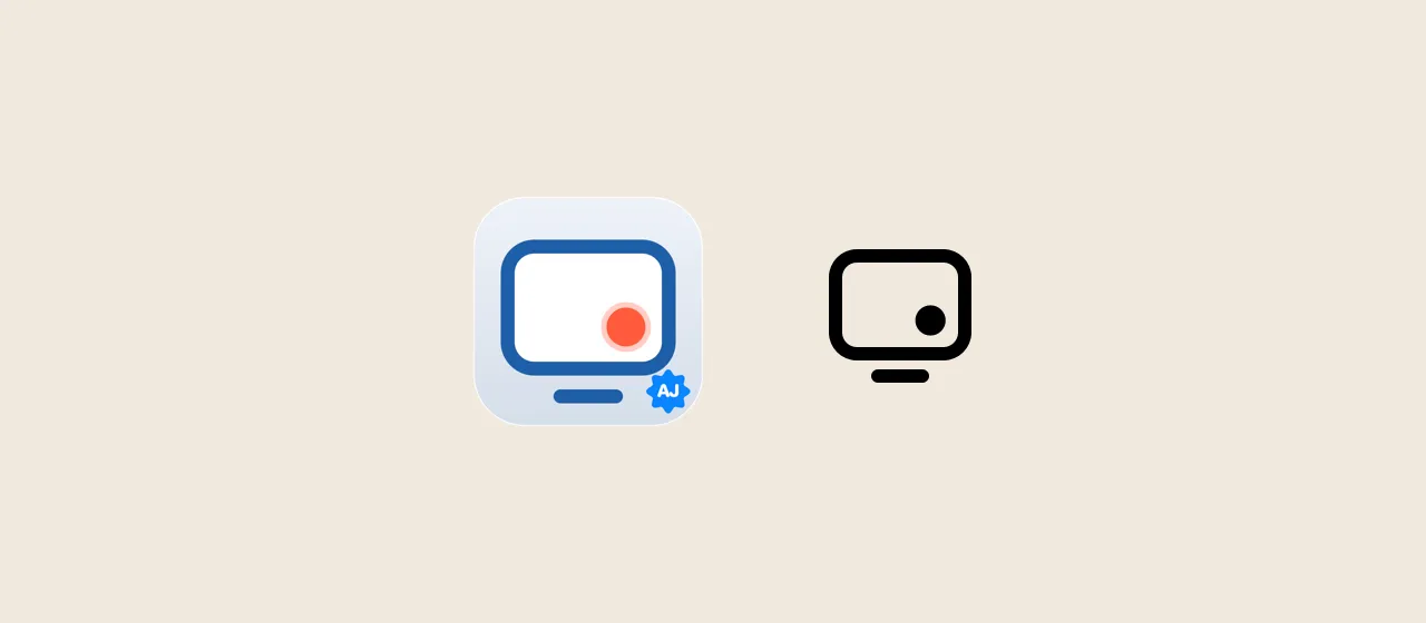 App icon and menu bar icon