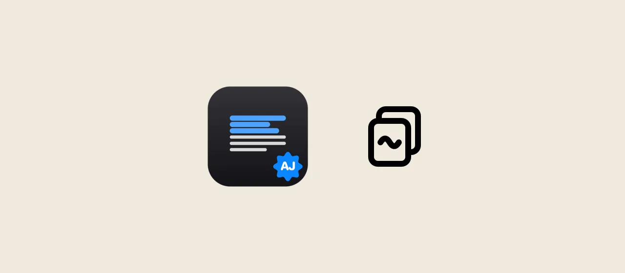 App icon and menu bar icon